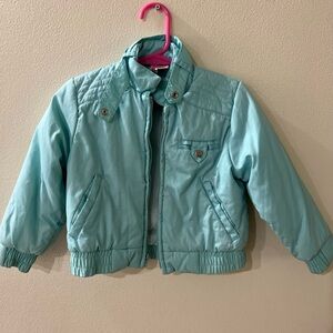Vintage Sears Light Blue Kids Puffer Jacket